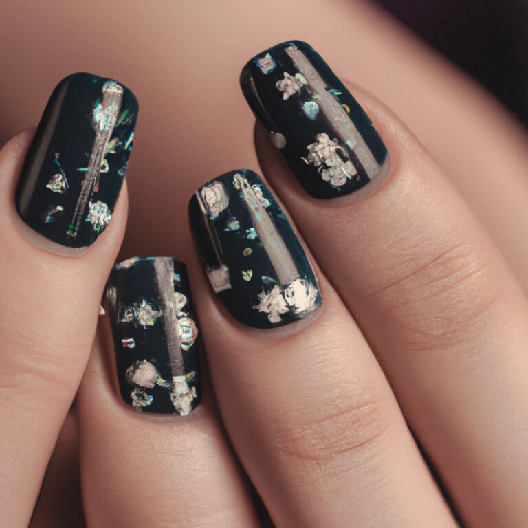 Constellation Nail Art: Mapping Out the Stars on Your Manicure