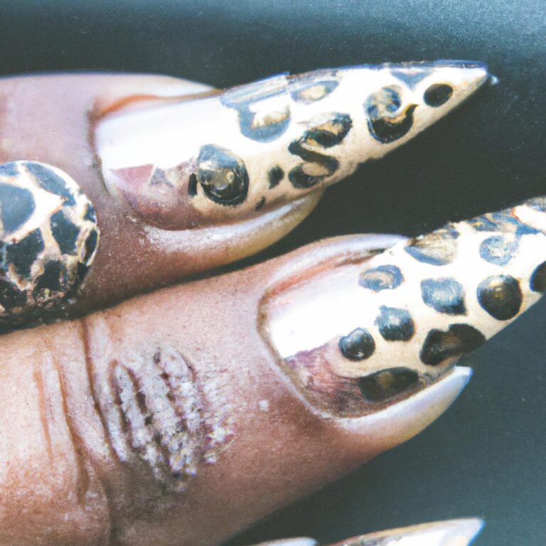 Stiletto Nail Styles: Showcasing Dramatic and Edgy Nail Art
